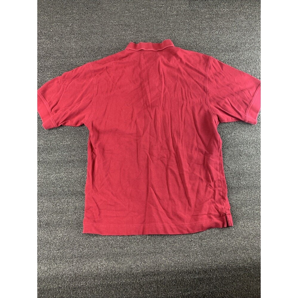 Mens Large NHL Team Apparel COLORADO AVALANCHE Polo Golf Shirt MAROON - Picture 8 of 9